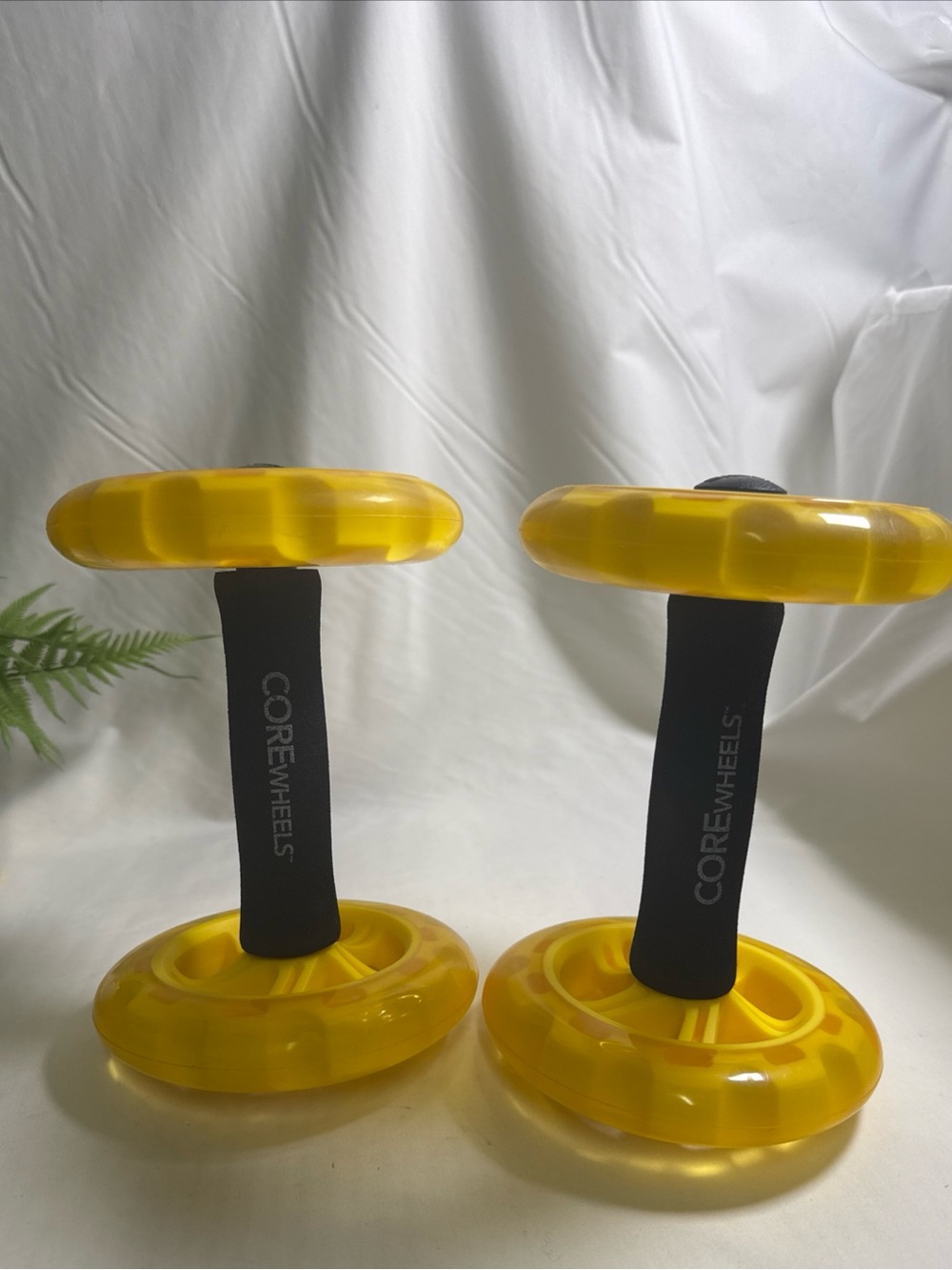 COREWHEELS ERGONOMIC STRAINS TRAINNING Yellow Black Plastic Foam GYM